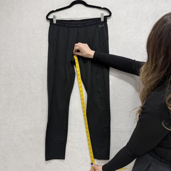 The North Face Pants Womens Large Black FlashDry Base Layer Thermal Leggings - Picture 9 of 12